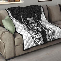 Hawke's Bay 2026 Rugby Custom Quilt NZ Maori Silver Fern