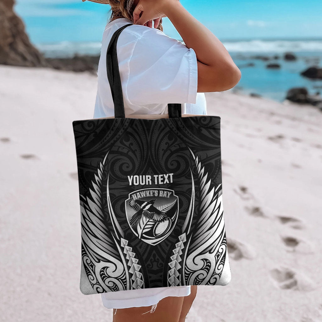 Hawke's Bay 2026 Rugby Custom Tote Bag NZ Maori Silver Fern