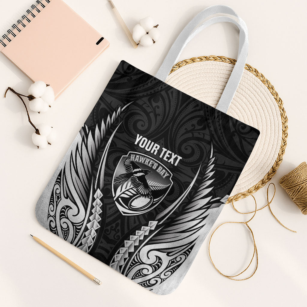 Hawke's Bay 2026 Rugby Custom Tote Bag NZ Maori Silver Fern
