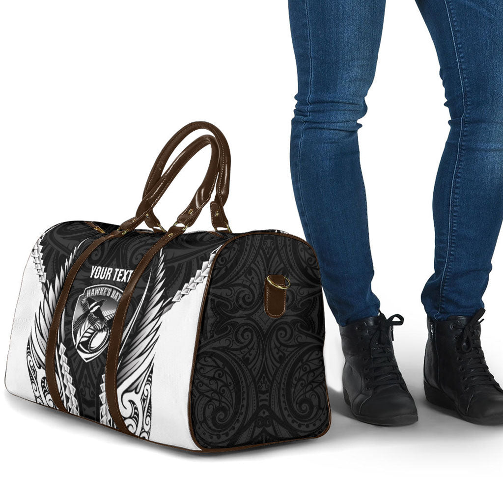 Hawke's Bay 2026 Rugby Custom Travel Bag NZ Maori Silver Fern
