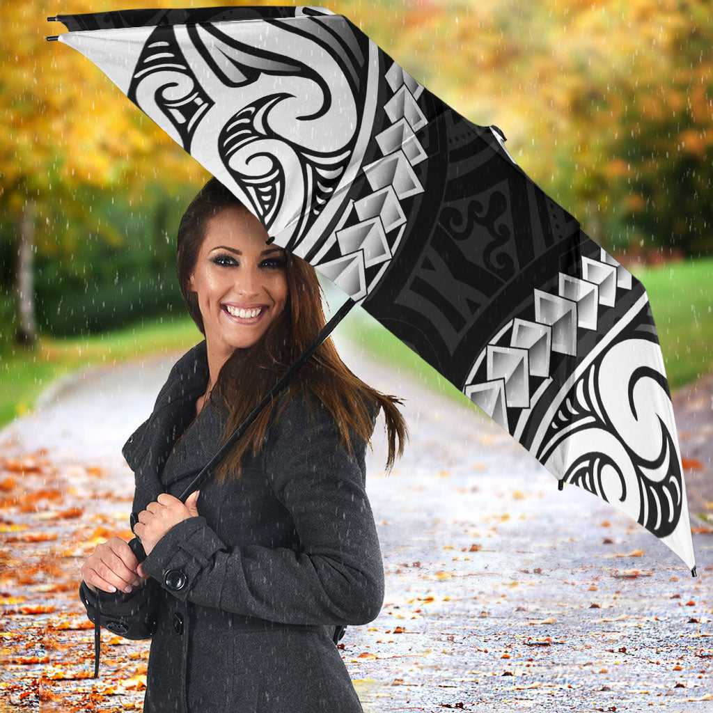 Hawke's Bay 2026 Rugby Custom Umbrella NZ Maori Silver Fern