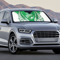 Manawatu 2026 Rugby Custom Auto Sun Shade NZ Maori Silver Fern