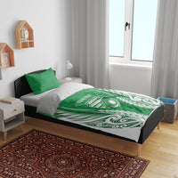 Manawatu 2026 Rugby Custom Bedding Set NZ Maori Silver Fern