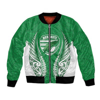 Manawatu 2026 Rugby Custom Bomber Jacket NZ Maori Silver Fern