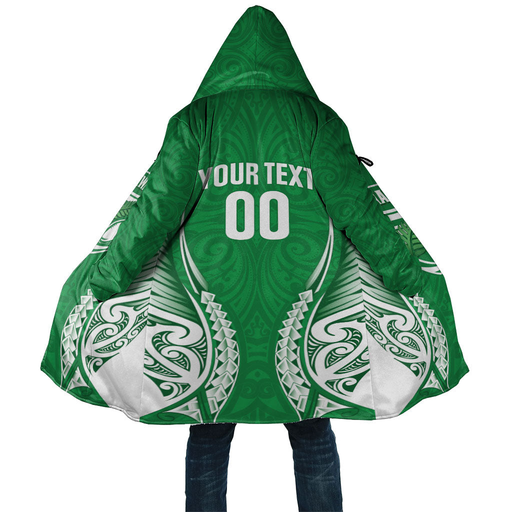 Manawatu 2026 Rugby Custom Cloak NZ Maori Silver Fern