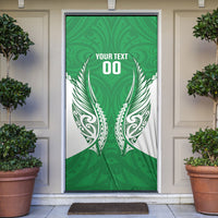 Manawatu 2026 Rugby Custom Door Cover NZ Maori Silver Fern