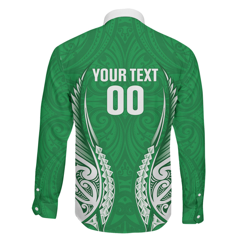 Manawatu 2026 Rugby Custom Family Matching Off Shoulder Short Dress and Hawaiian Shirt NZ Maori Silver Fern