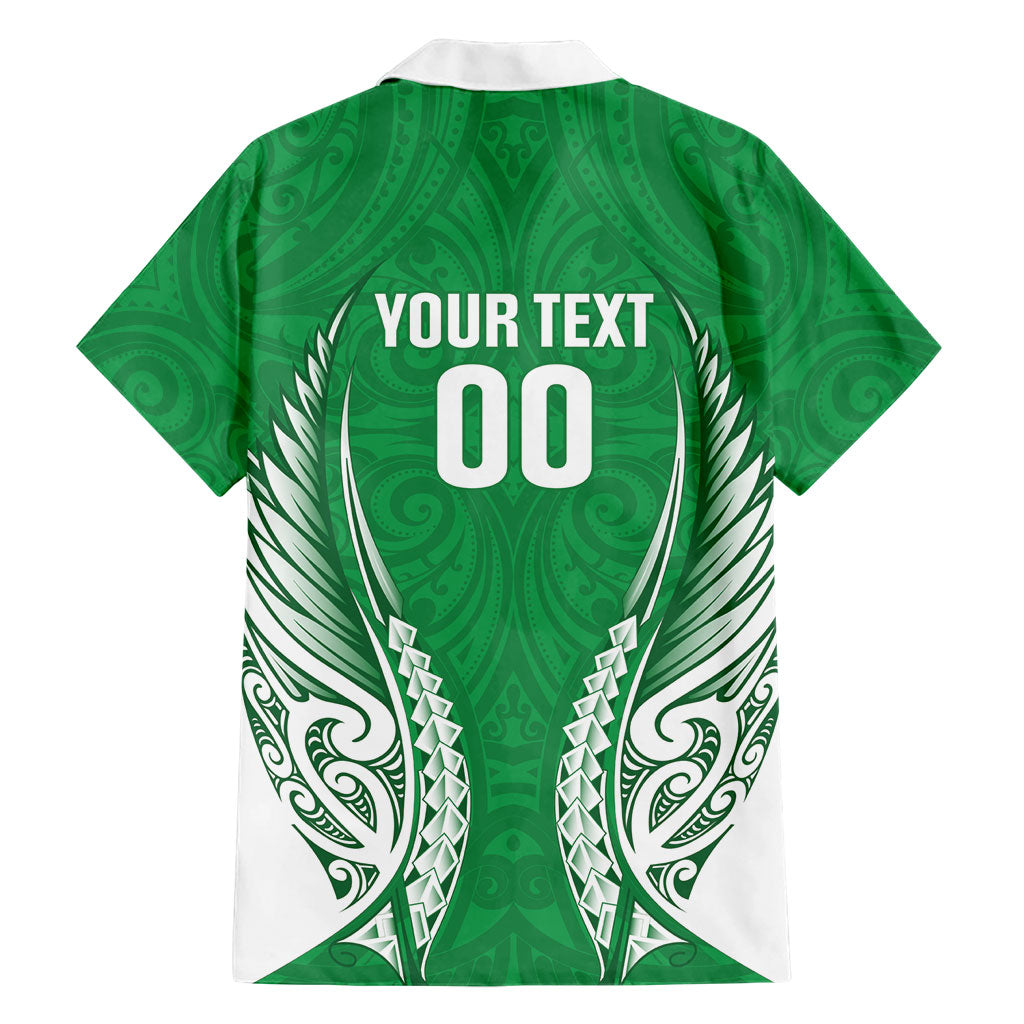Manawatu 2026 Rugby Custom Hawaiian Shirt NZ Maori Silver Fern