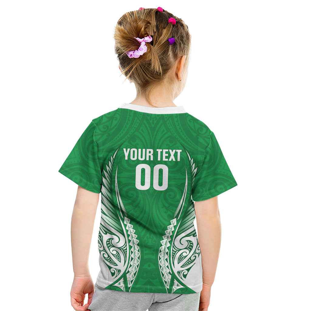 Manawatu 2026 Rugby Custom Kid T Shirt NZ Maori Silver Fern