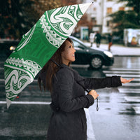 Manawatu 2026 Rugby Custom Umbrella NZ Maori Silver Fern