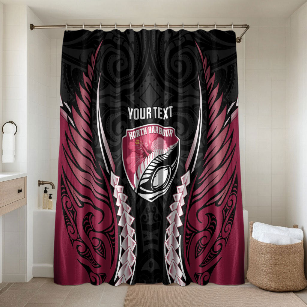 North Harbour 2026 Rugby Custom Bathroom Set NZ Maori Silver Fern