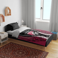North Harbour 2026 Rugby Custom Bedding Set NZ Maori Silver Fern