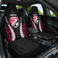 North Harbour 2026 Rugby Custom Car Seat Cover NZ Maori Silver Fern