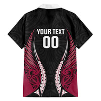North Harbour 2026 Rugby Custom Family Matching Mermaid Dress and Hawaiian Shirt NZ Maori Silver Fern