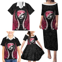 North Harbour 2026 Rugby Custom Family Matching Puletasi and Hawaiian Shirt NZ Maori Silver Fern