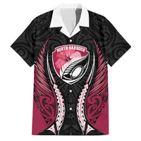 North Harbour 2026 Rugby Custom Family Matching Summer Maxi Dress and Hawaiian Shirt NZ Maori Silver Fern