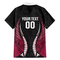 North Harbour 2026 Rugby Custom Family Matching Tank Maxi Dress and Hawaiian Shirt NZ Maori Silver Fern
