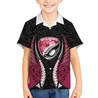North Harbour 2026 Rugby Custom Hawaiian Shirt NZ Maori Silver Fern