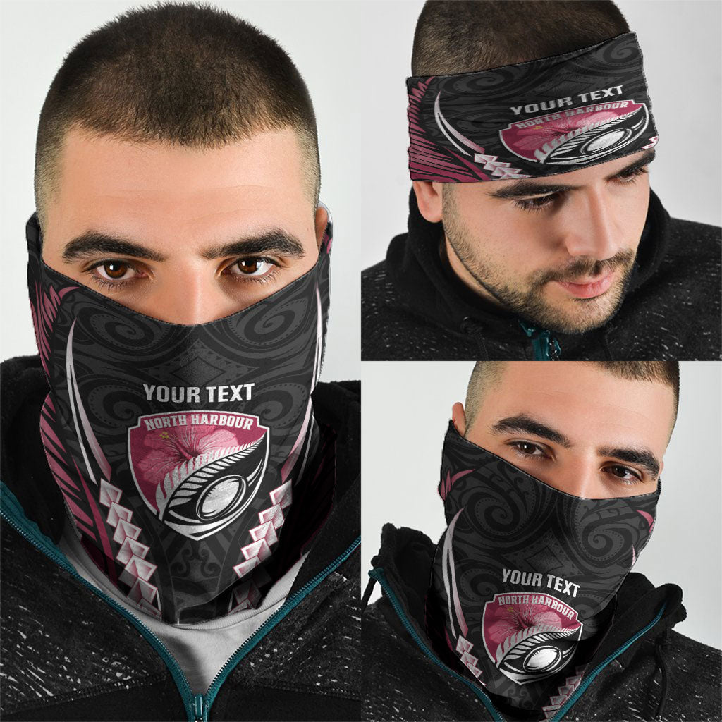 North Harbour 2026 Rugby Custom Neck Gaiter NZ Maori Silver Fern