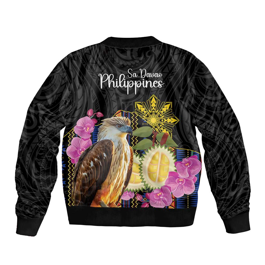 Kadayawan Philippines Bomber Jacket Filipino Eagle Happy 39th Anniversary