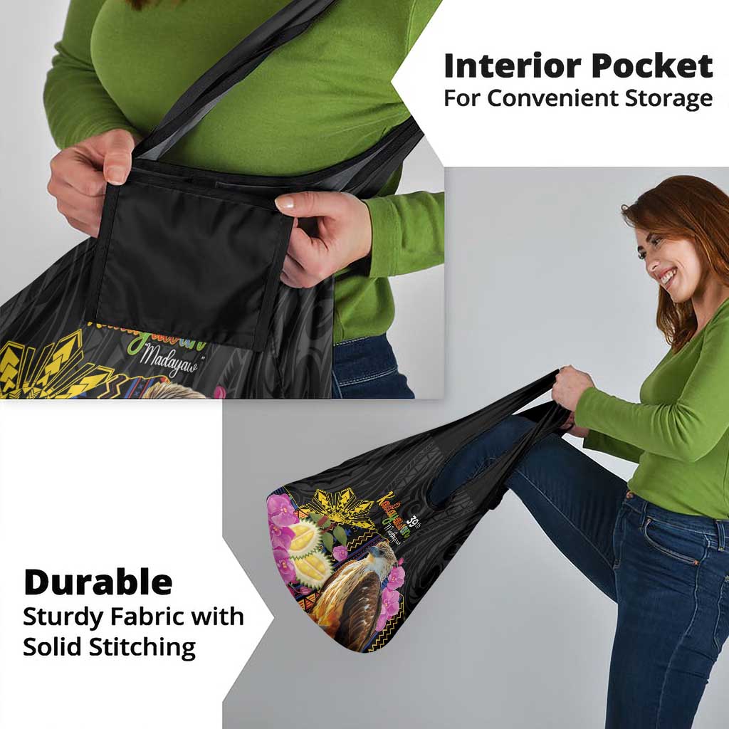 Kadayawan Philippines Grocery Bag Filipino Eagle Happy 39th Anniversary