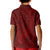 Oxblood Polynesia Kid Polo Shirt Hawaiian Tribal Hammerhead Shark Tattoo