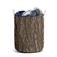 Kioranga Moriori New Zealand Laundry Basket Kopi Rakau Carving Art