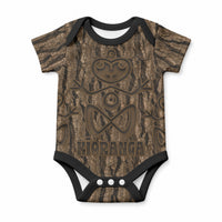 Kioranga Moriori New Zealand Baby Onesie Kopi Rakau Carving Art