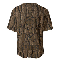 Kioranga Moriori New Zealand Baseball Jersey Kopi Rakau Carving Art