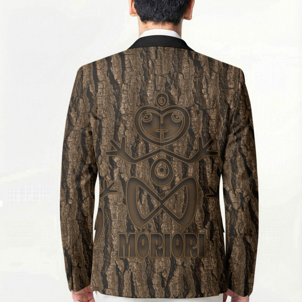 Kioranga Moriori New Zealand Blazer Kopi Rakau Carving Art