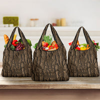 Kioranga Moriori New Zealand Grocery Bag Kopi Rakau Carving Art