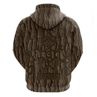 Kioranga Moriori New Zealand Hoodie Kopi Rakau Carving Art