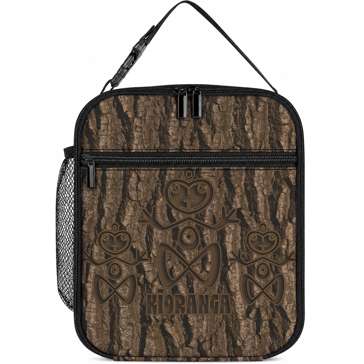 Kioranga Moriori New Zealand Lunch Bag Kopi Rakau Carving Art