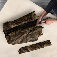 Kioranga Moriori New Zealand Umbrella Kopi Rakau Carving Art