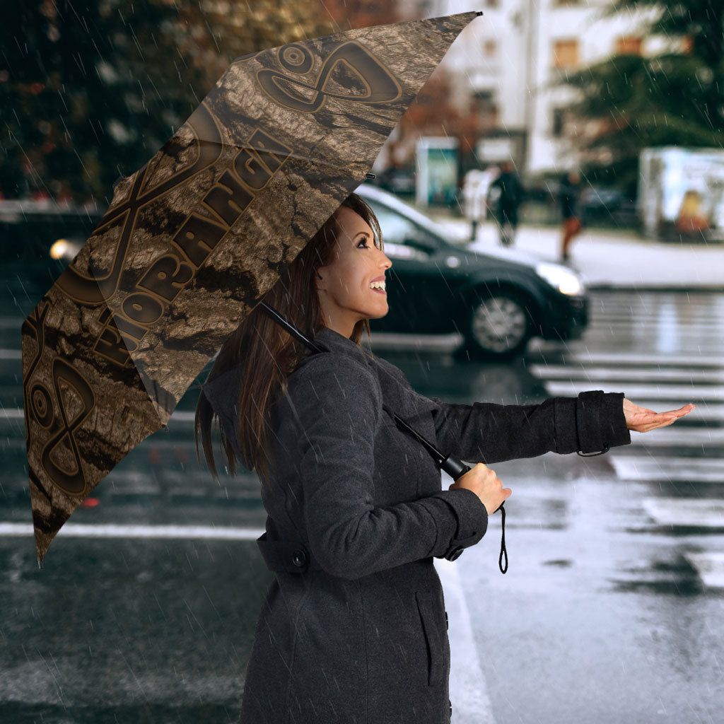 Kioranga Moriori New Zealand Umbrella Kopi Rakau Carving Art