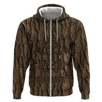 Kioranga Moriori New Zealand Zip Hoodie Kopi Rakau Carving Art