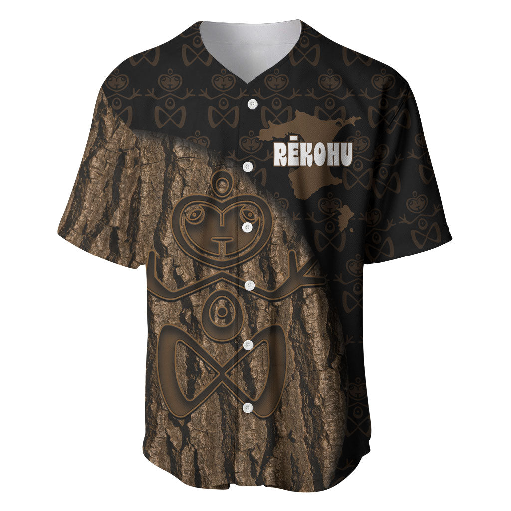 Moriori Kekoru New Zealand Personalised Baseball Jersey Kopi Rakau Carving Chatham Islands Map