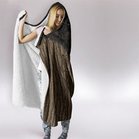 Moriori Kekoru New Zealand Personalised Hooded Blanket Kopi Rakau Carving Chatham Islands Map