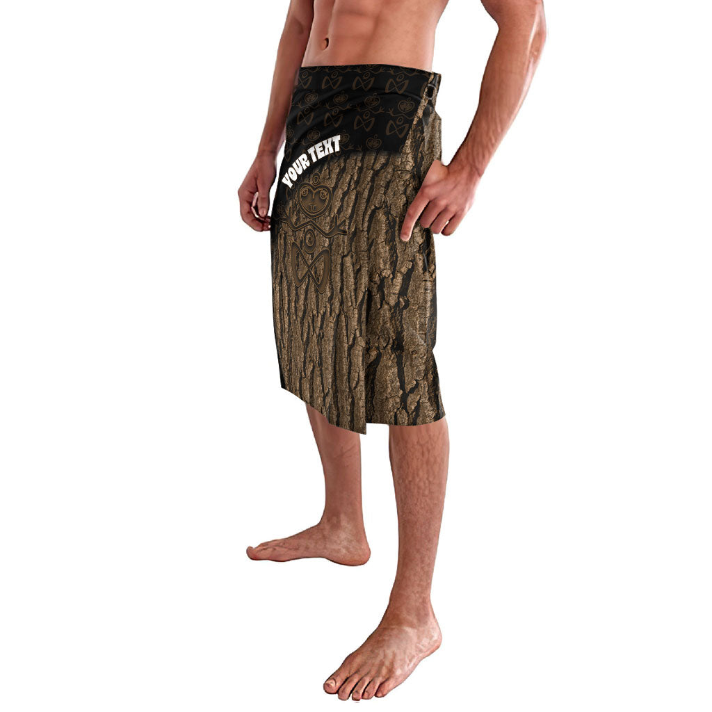 Moriori Kekoru New Zealand Personalised Lavalava Kopi Rakau Carving Chatham Islands Map