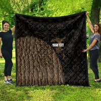 Moriori Kekoru New Zealand Personalised Quilt Kopi Rakau Carving Chatham Islands Map