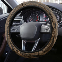 Moriori Kekoru New Zealand Steering Wheel Cover Kopi Rakau Carving Chatham Islands Map
