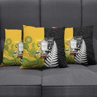 New Zealand Australia Rugby Bledisloe 2026 Pillow Cover Champion Trophy Maori Aboriginal Art