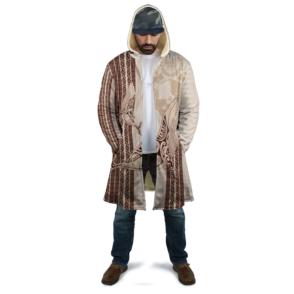 Swimming With Humpback Whales Season Tonga Cloak Tongan Tofuaa Ngatu Pattern Brown