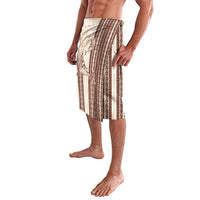 Swimming With Humpback Whales Season Tonga Lavalava Tongan Tofuaa Ngatu Pattern Brown