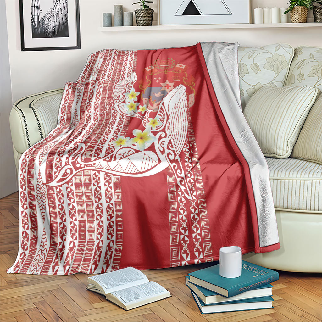 Swimming With Humpback Whales Season Tonga Blanket Tongan Tofuaa Ngatu Pattern Red