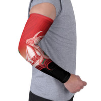 Vavau Sailing Festival Tonga Personalised Arm Sleeves Humpback Whale Sailboat Tropical Vibes