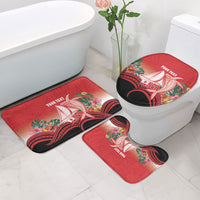 Vavau Sailing Festival Tonga Personalised Bathroom Set Humpback Whale Sailboat Tropical Vibes