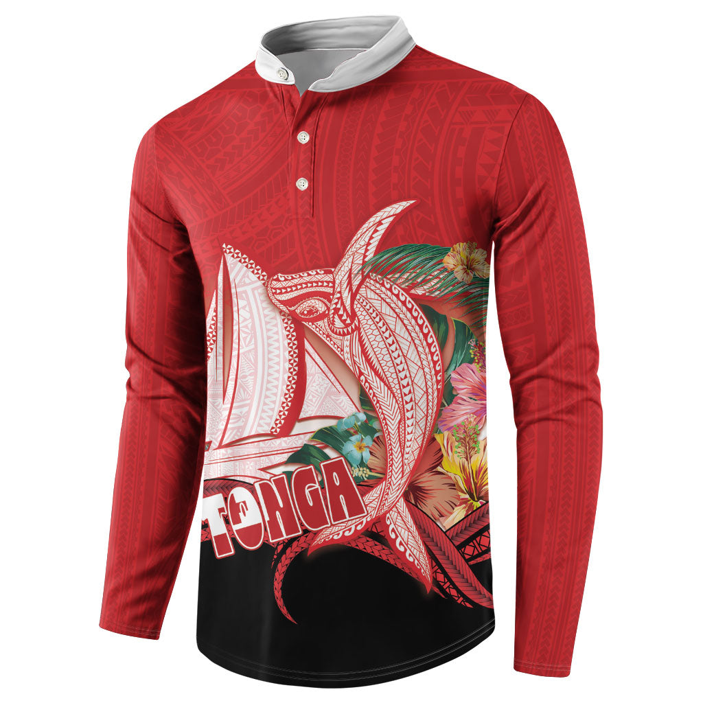 Vavau Sailing Festival Tonga Personalised Button Sweatshirt Humpback Whale Sailboat Tropical Vibes