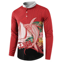 Vavau Sailing Festival Tonga Personalised Button Sweatshirt Humpback Whale Sailboat Tropical Vibes
