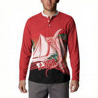 Vavau Sailing Festival Tonga Personalised Button Sweatshirt Humpback Whale Sailboat Tropical Vibes